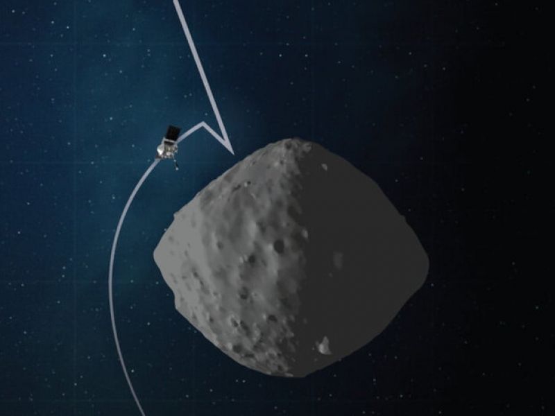 فضاپیمای ناسا عملیات نمونه برداری از سیارک را تمرین می کند