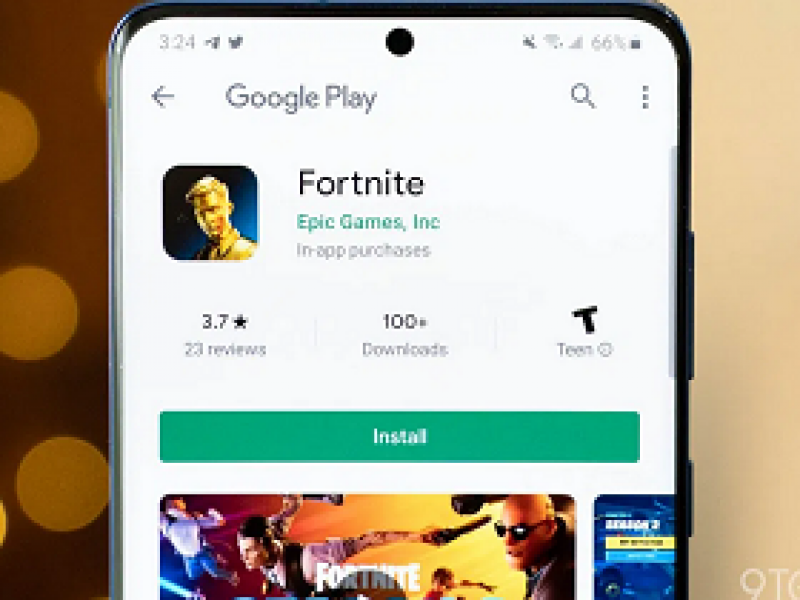 بازی Fortnite به فروشگاه گوگل پلی اضافه شد